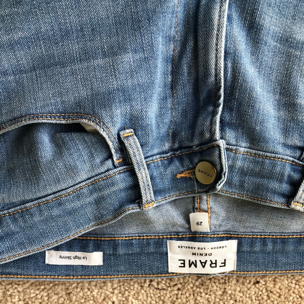 Le High Skinny Jean by Frame